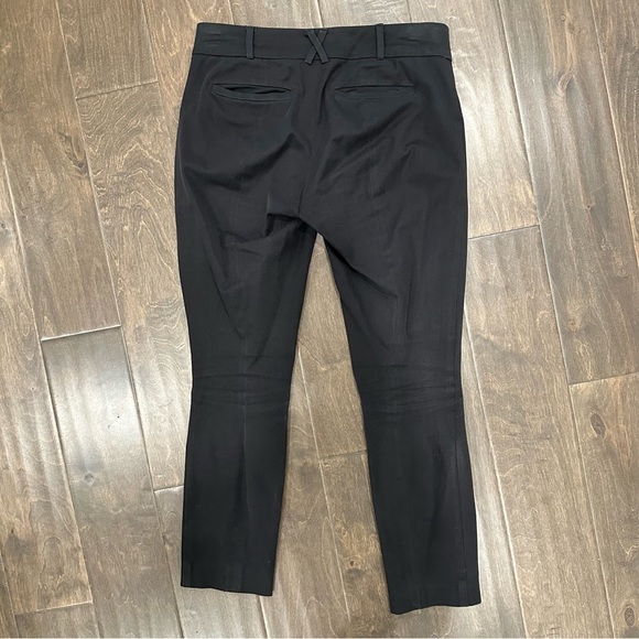 Anthropologie the essential slim Black Dress Pants size 0 - Picture 2 of 6